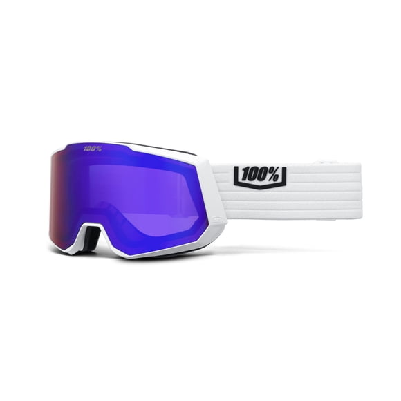 Goggles 100% Snowcraft XL White Violet Mirror Lens