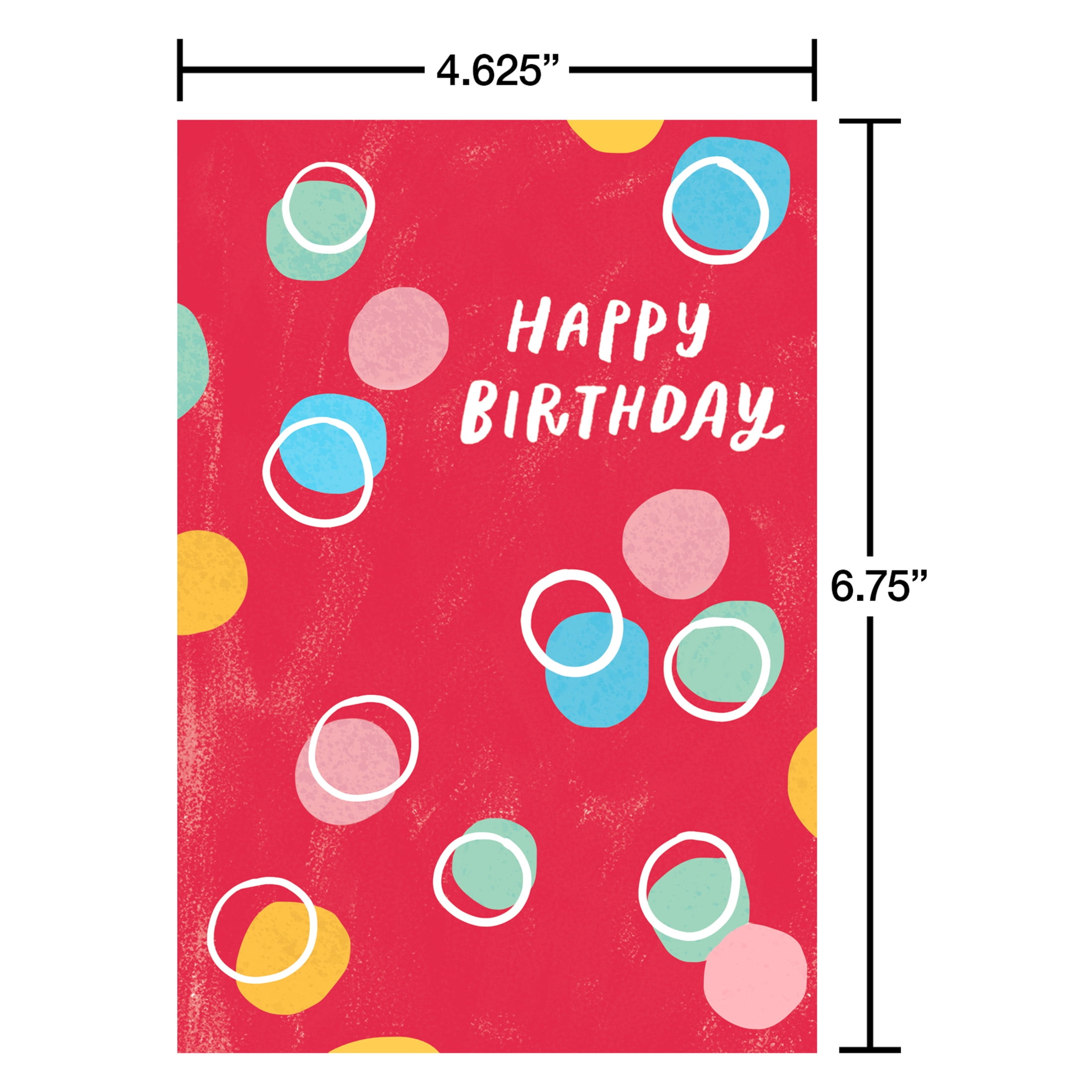 American Greetings Birthday Card Bundle with Storage Box, Birthday Wish (4-Designs, 20-Count)