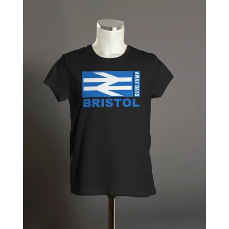 BRISTOL Away Days T-Shirt | Gas Pirates Eastville Rovers Memorial Tote End