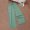 Mint Green, variant on Bzhegqhd Women Solid Color Elastic Waist Sports Casual Pants with Side Pockets