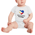 thumbnail image 2 of Just A Little Filipino Funny Baby Bodysuit, 2 of 5