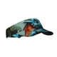 thumbnail image 1 of Fotbe Adorable Blue Baby Dragon Visera Deportiva con Diseño, Gorra Abierta Ajustable de Algodón para Mujer y Hombre, 1 of 7