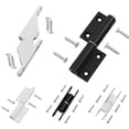 thumbnail image 2 of Plastic Steel Flat Hinge Folding Hinge Aluminum Alloy Screen Window Loose Leaf Detachable Hinge Home Improvement Door Hardware, 2 of 9