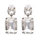 thumbnail image 1 of 1 par de pendientes de gancho navideños, pendientes de pompón, pendientes colgantes de cristal, joyería festiva para disfrazar (santa), 1 of 1