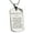 Silver, variant on Stainless Steel Armor of God Ephesians 6:10-11 Dog Tag Pendant Necklace