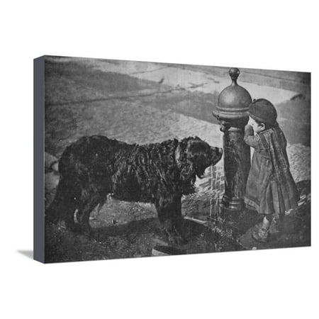 He liveth best who loveth best, All things great and small, 1900 Stretched Canvas Print Wall Art By Charles