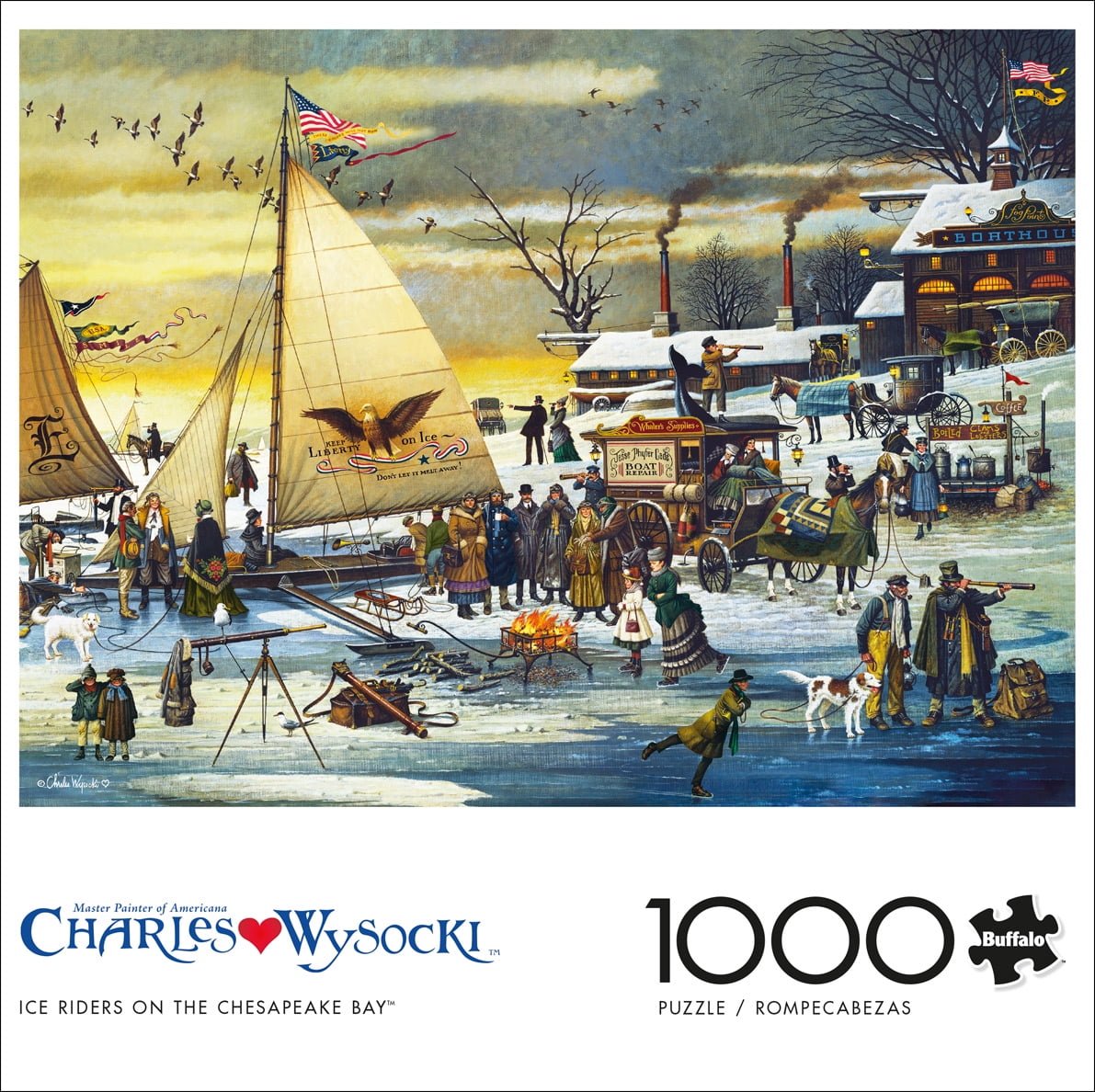 Charles Wysocki - Devilstone Harbor - Puzzle da 1000 pezzi