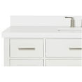 thumbnail image 3 of Ariel H049SWQRVOWHT Bristol 49" Free Standing Single Rectangular Basin Vanity Set - White, 3 of 7