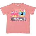 thumbnail image 3 of Inktastic 2nd Birthday Cute Pink Train Girls Toddler T-Shirt, 3 of 5