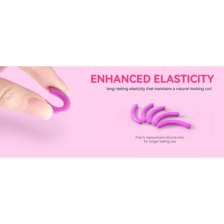 Kaasage Eyelash Curler with 5 Replacement Pads photo 6