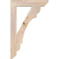 thumbnail image 3 of Ekena Millwork 3 1/2"W x 22"D x 34"H Olympic Slat Smooth Bracket, Douglas Fir, 3 of 4