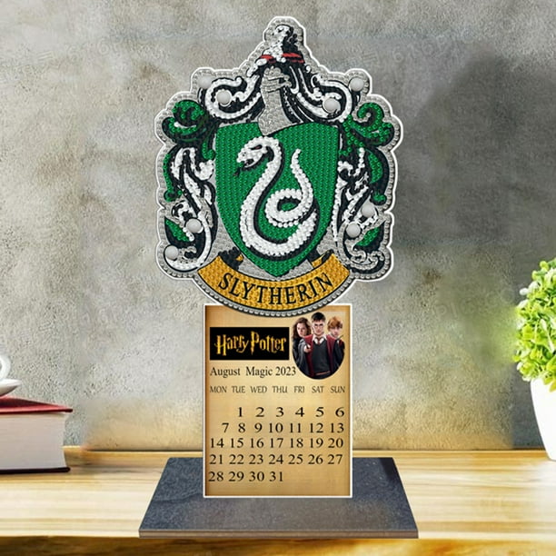 Cuadros Decorativos Adorno de diamantes de imitación para manualidades, calendario de Harry Potter hecho a mano, regalo para niños (GH077) Wdftyju embutido en tela