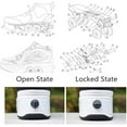 thumbnail image 4 of Chaussures de Patins à Roulettes Déformation Chaussures de Marche Automatiques avec Roue à Déformation à Double Rangée Chaussures de Patinage pour Adultes et Enfants, 4 of 5