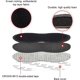 thumbnail image 5 of Tacones para hombres y mujeres, insertos autoadhesivos para el talón que evitan resbalones, rozaduras, ampollas, dolor de pies y mejoran el ajuste del calzado - 2 pares + 1 calzador adicional (negro), 5 of 5
