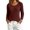 A1_Brown, variant on Women's Crew Neck Long Sleeve Pullover Sweatshirt Oversized Soft Fleece Tunic Tops Casual Loose Fit Shirts Winter Basic Tunic Sweatshirts Loose Fuzzy Sweater Warm Winter Clothes Black L