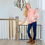 Cardinal Gates Stairway Special Child and Pet Safety Gate - Black