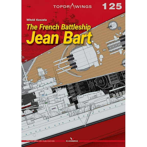 Topdrawings: The French Battleship Jean Bart (Paperback)
