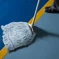 thumbnail image 7 of 3 Pack Heavy Duty Commercial Mop Head Replacement,Looped End String Cotton Mop Heads,Industrial Wet Mops Refill for Floor Cleaning(Blue), 7 of 7