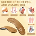 thumbnail image 4 of Plantillas de soporte para arcos RooRuns 3/4 para fascitis plantar, 4 of 7