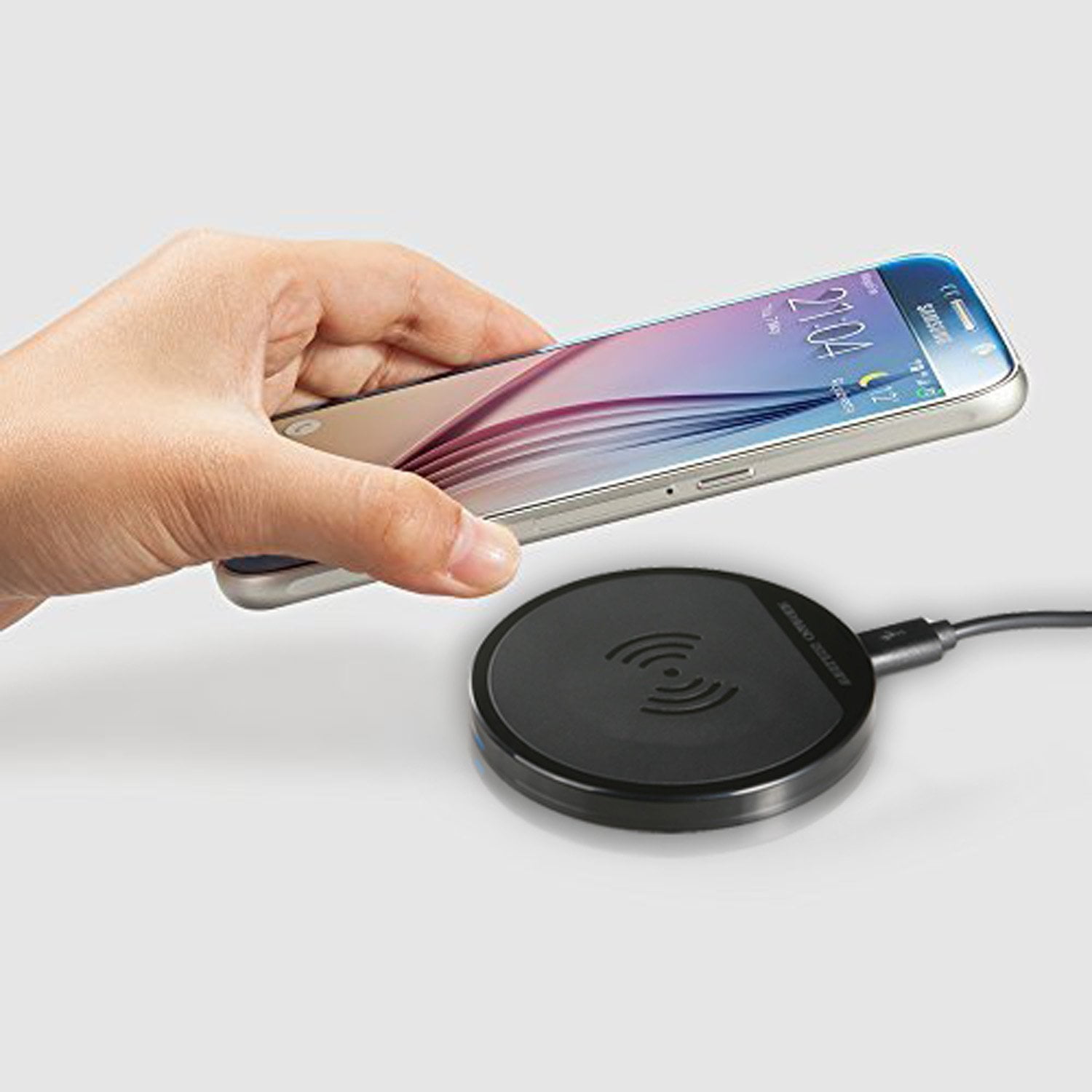 Wireless Charger FOXTEK Qi Wireless Charging Pad For Qi Enabled Device 
