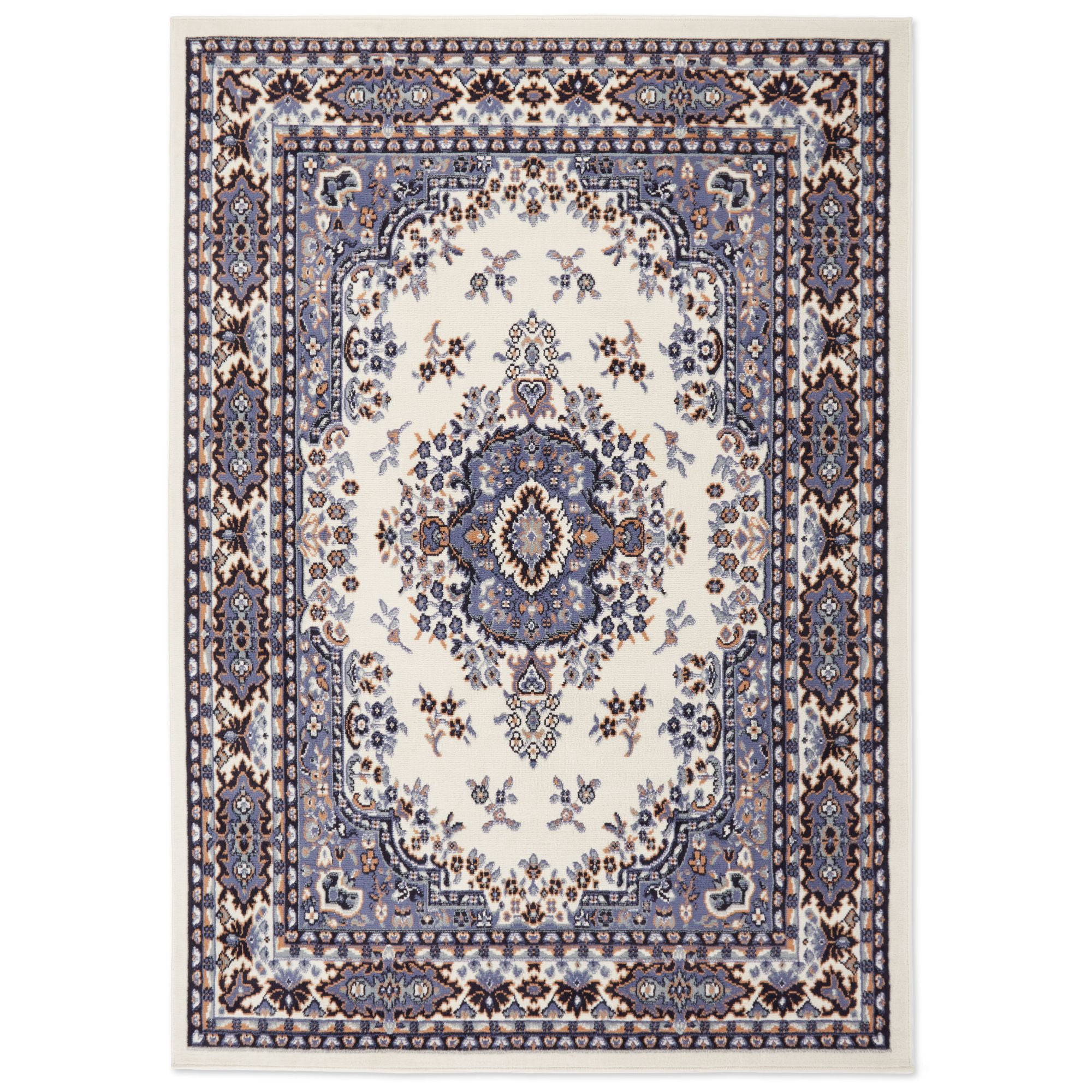 Super Area Rugs Updated Persian Medallion Area Rug Ivory 3' 3 X 4' 7 