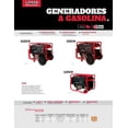 thumbnail image 2 of Generador De Luz A Gasolina 25l 7000 W 120/ 240 V Urrea Urrea GG870, 2 of 3