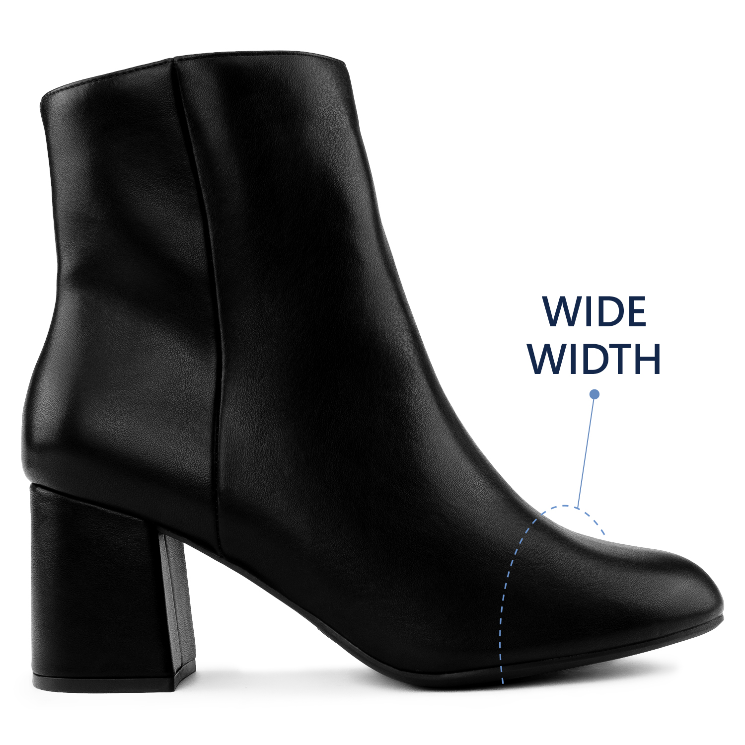 walmart womens boots wide width