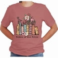 thumbnail image 2 of Women of The Bible Shirt, Christian Tee Unisex Casual Short Sleeve (Mauve-2X Large), 2 of 7