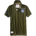 thumbnail image 1 of Aeropostale - Polo de rugby con escudo A87 bordado para hombre, verde, extra pequeño, 1 of 1