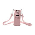 thumbnail image 4 of Bolsa para botella de agua con correa, funda para taza, soporte para teléfono, para escalada y pesca Rosa, 4 of 9