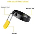 thumbnail image 4 of 4 Pcs Round Professional Pancake Mold, Egg Cooker Rings For Cooking, Non Stick Round Egg Ring Mold For Fried Egg, Pancakes, Sandwiches A, 4 of 5