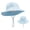 Sky Blue, variant on SAWOBUUN Baby Toddler Sun Hat Breathable Adjustable Cotton Bucket Hat Wide Brim Summer Beach Hats for Boys Girls