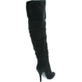 thumbnail image 5 of Forever Link Focus-33 36 Women's Fashion Stylish Pull On Over Knee High Sexy Boots, 5 of 7