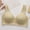 Beige, variant on Women's Fixed Cup Open Front Plus Size Thin Tank Top Full Cup Bra Beige XL Great Gifts for Less