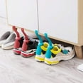 thumbnail image 1 of 2pcs Lazy Shoe Helper Portable Shoe Lifting Helper Handled Plastic Shoehorn, 1 of 2