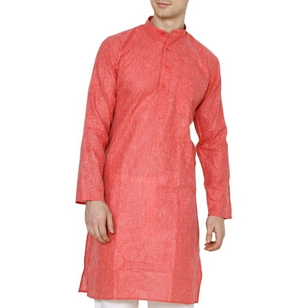 

Royal Kurta Men s Khadi A Line Kurta (GAJRI-DOBY-ONLY-KURTA-38_Carrot_38)