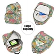 thumbnail image 5 of FORMRS Mini Backpack Purse for Women Travel Daypack Casual Shoulder Bag, Floral Pattern, 5 of 7