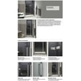 thumbnail image 3 of Kohler 27582-10L-BNK 71.5 x 30.37 in. Composed Frameless Pivot Shower Door with 0.37 in. Thick Crystal Clear Glass - Anodized Brushed Nickel, 3 of 7