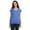 HEATHER ROYAL, variant on Gildan Womens 4.5 oz. SoftStyle Junior Fit V-Neck T-Shirt 10 Pack