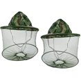 thumbnail image 1 of 2 uds sombreros de apicultor, apicultura camuflaje apicultor repelente de mosquitos abeja, 1 of 4