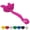 Pink, variant on SAFEJAWZ Football Mouth Guard, Sports Lip Guard with Connected Strap, Adult and Youth Mouthpiece, One Size Pink