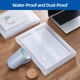 thumbnail image 5 of Caja de almacenamiento de papel 8,5 x 11 pulgadas estuche portátil plástico tamaño carta EE UU papel A4 caja álbumes recortes, 5 of 7