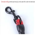 thumbnail image 3 of Pet Traction Rope, Ruixuege Upgraded Dual Solid Traction Rope, with Comfortable Padded Handle and high Reflection Light, Suitable for Large or Medium-Sized Dogs, 3M Long (red), 3 of 7