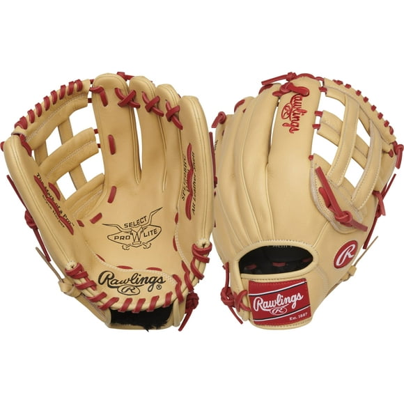Rawlings Select PRO LITE Gant de Baseball Jeunesse Bryce Harper Modèle PRO H-Web 12 Lancer Main Gauche