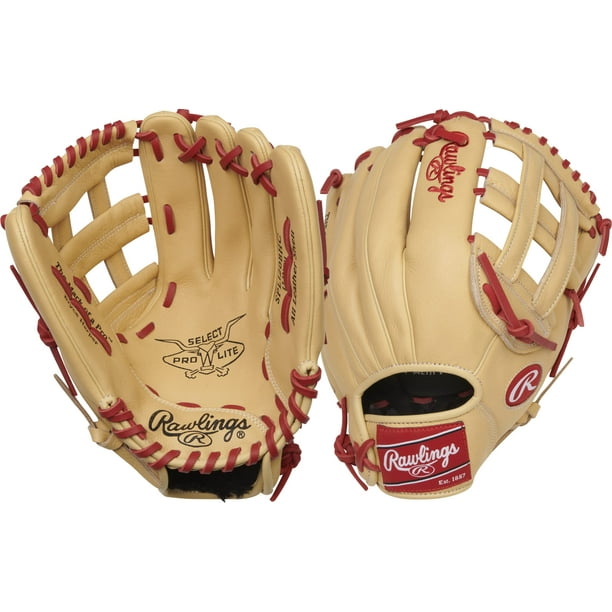 Rawlings | Guante de béisbol juvenil SELECT PRO LITE | Modelo Bryce Harper | Pro H-Web | 12"" | Lanzamiento con la mano izquierda