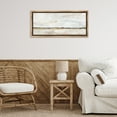 thumbnail image 3 of Stupell Industries Neutral Horizon Landscape Abstract Painting Brown Floater Framed Canvas Art Print Wall Art, 31 x 14, 3 of 10