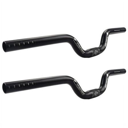 2X Bike Handlebar Aluminum Alloy 25.4mm Folding Riser for