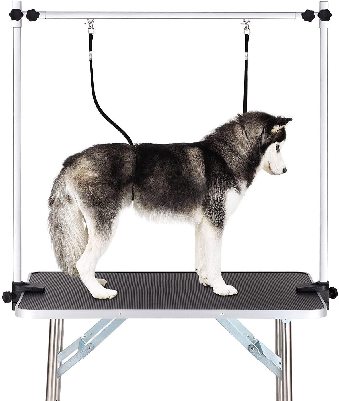 BUG HULL Pet Grooming Table, 330 lbs Capacity Folding Dog Grooming