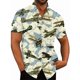 thumbnail image 3 of Camisa con estampado 3D de avión de combate para hombre, camisas y blusas hawaianas informales de verano de gran tamaño, camisa con botones para hombre, 3 of 5