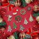 thumbnail image 5 of ZHAOCHENG Broche navideño para mujer, brillante, vintage, dorado, con corona navideña, bonito broche navideño, 5 of 5